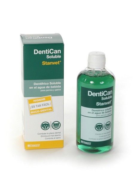 Dentifrico soluble para perros y gatos DENTICAN 250 ml